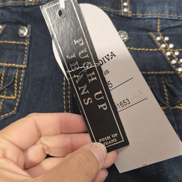 Silver Diva Push Up Jeans NWT Colombian Jeans Sz 5 - Picture 6 of 13